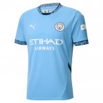 Nogometni Dresovi Manchester City J. Alvarez 19 Dječji Domaći 2024-25 Kratkih Rukava